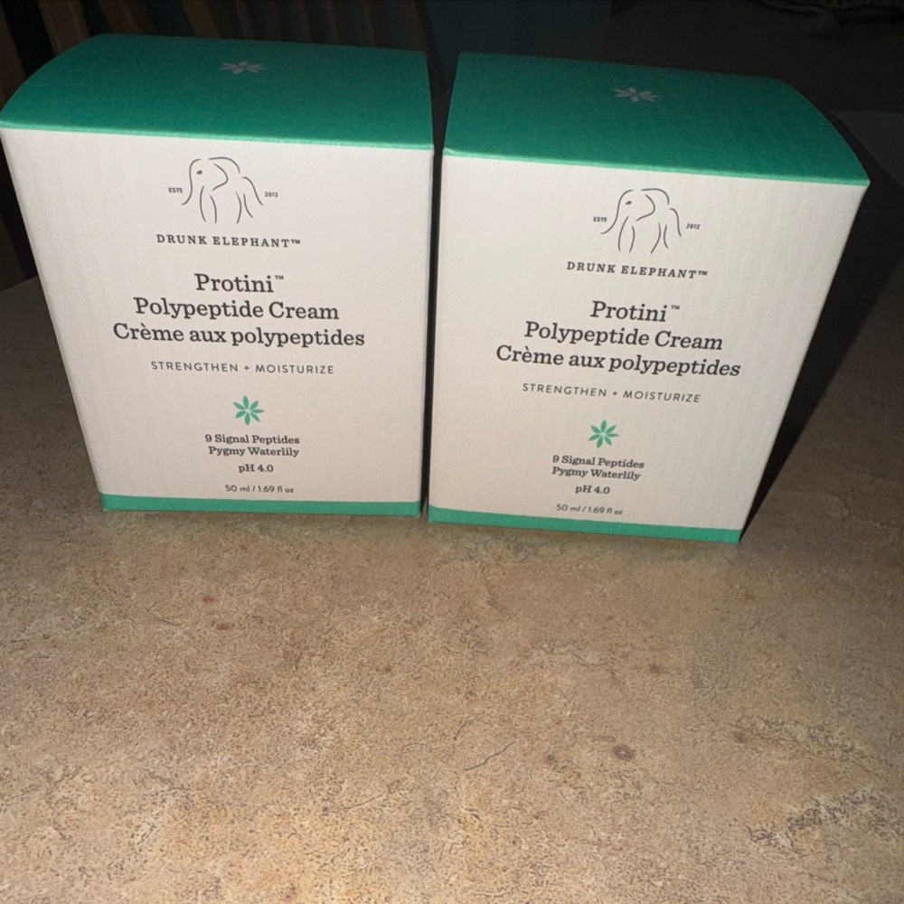 Drunk Elephant Protini Polypeptide Cream 1.69oz (50ml) Pack of 2